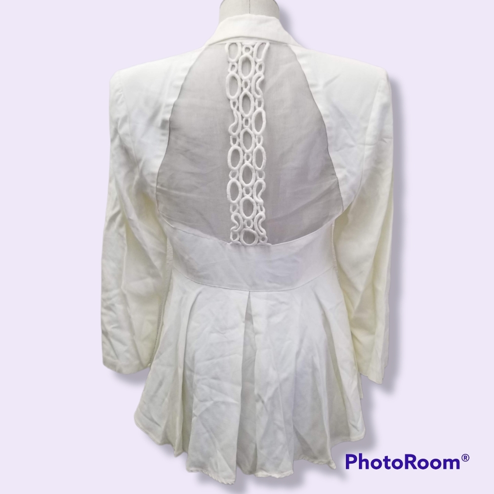 VTG High-Low Blazer + Dress Set Sz 9
